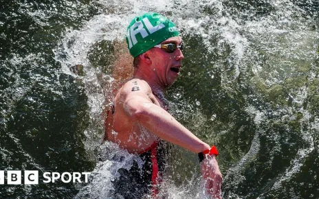 Daniel Wiffen: Olympic champion proud after ‘first and last’ open water marathon