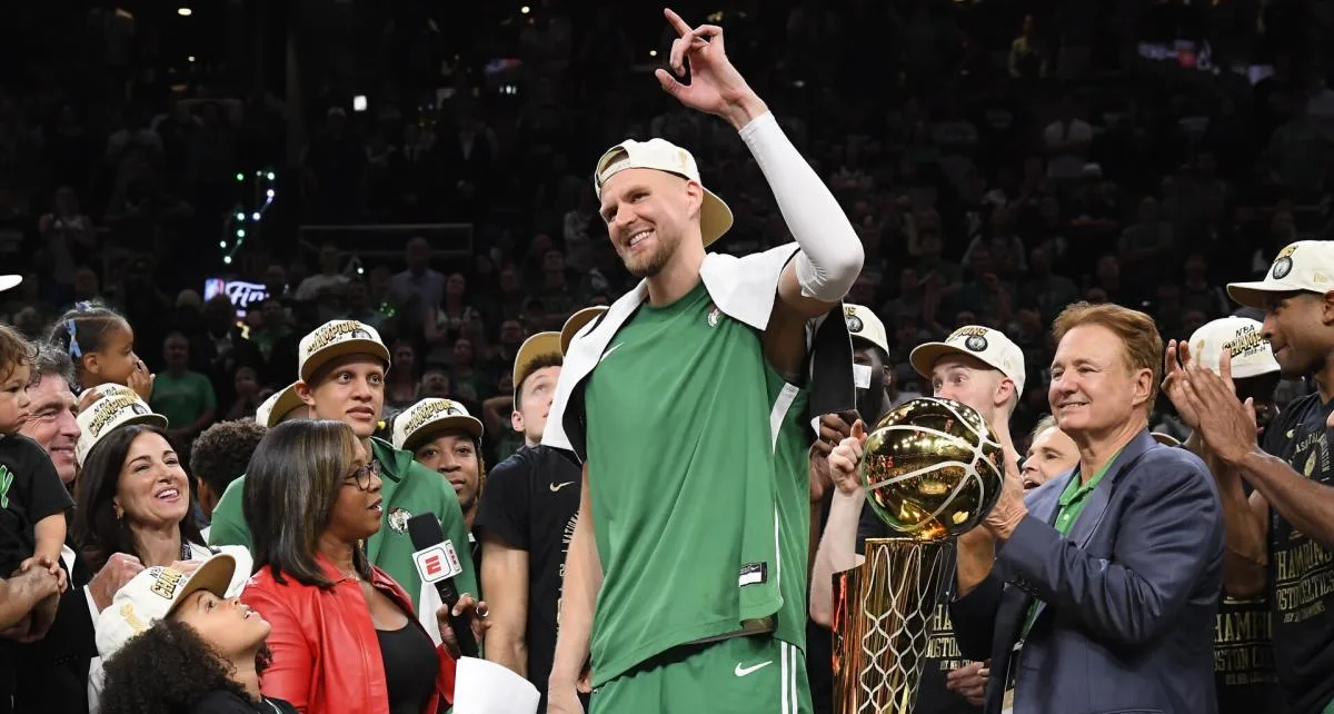 Celtics’ Kristaps Porzingis ‘progressing well’ from ankle injury ‘but