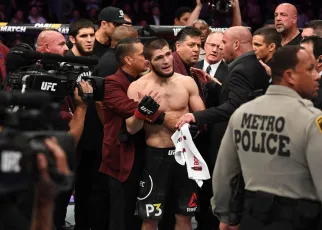 Khabib reflects on infamous UFC 229 post-fight brawl with Conor McGregor: ‘I just tried to bite his heart’