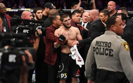 Khabib reflects on infamous UFC 229 post-fight brawl with Conor McGregor: ‘I just tried to bite his heart’