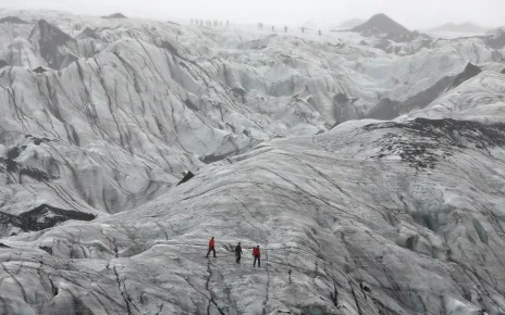 Tourist dies in Iceland glacier collapse; 2 others missing