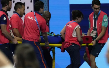 Olympics: Slovakian swimmer Tamara Potocká collapses after women’s 200m individual medley race