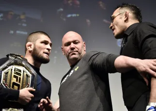 Khabib denies making ‘lucky punch’ comment, responds to Tony Ferguson — ‘Leave this sport for the young fighters’