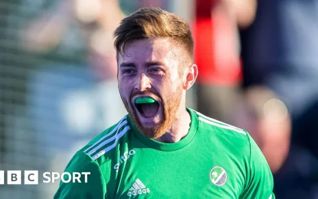 Shane O’Donoghue: Ireland’s record goalscorer O’Donoghue announces retirement as Ireland take bronze