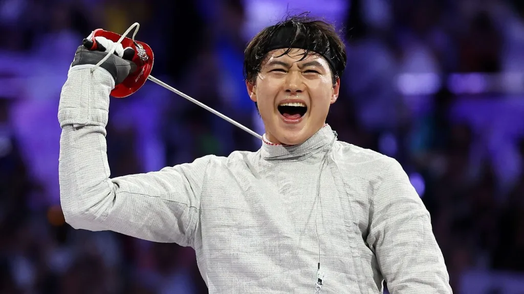 South Korea’s Oh Sanguk wins 2nd fencing gold at Paris Olympics