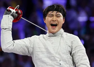 South Korea’s Oh Sanguk wins 2nd fencing gold at Paris Olympics