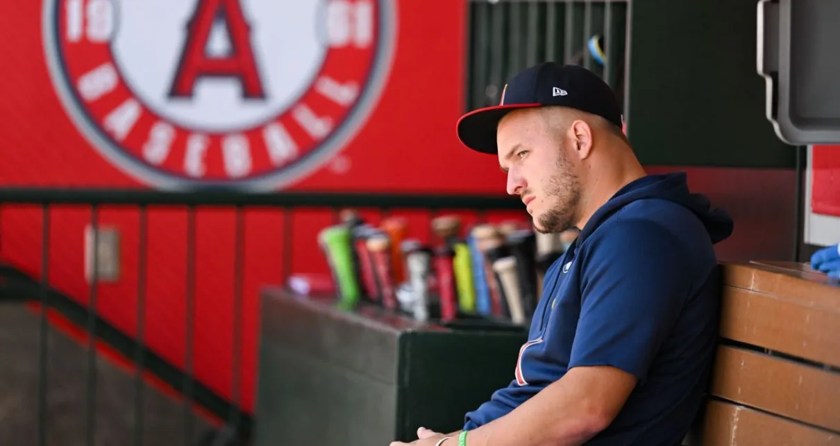 Angels shut down rehab for Mike Trout after recent setback