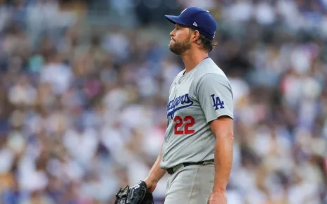 Dodgers’ Clayton Kershaw rocked by Padres in first career 0-K start