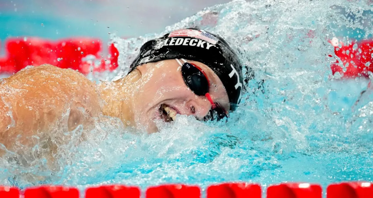 Katie Ledecky becomes most decorated American woman in Olympic history