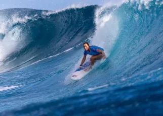 Defending Olympic surf champ Carissa Moore ousted in Tahiti