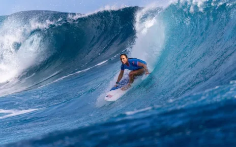 Defending Olympic surf champ Carissa Moore ousted in Tahiti