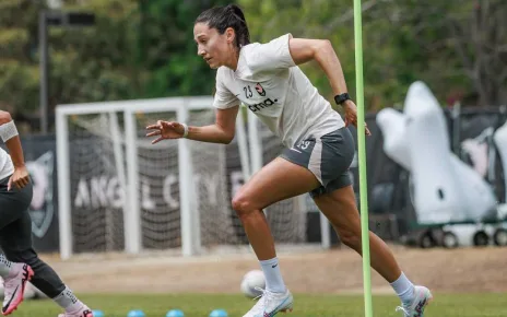 USA star Christen Press plays 1st game after 2-year injury nightmare