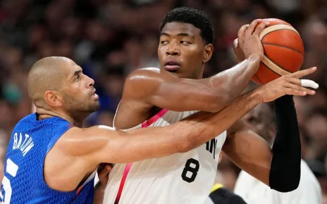 Rui Hachimura leaves Japan’s men’s hoops team with calf injury