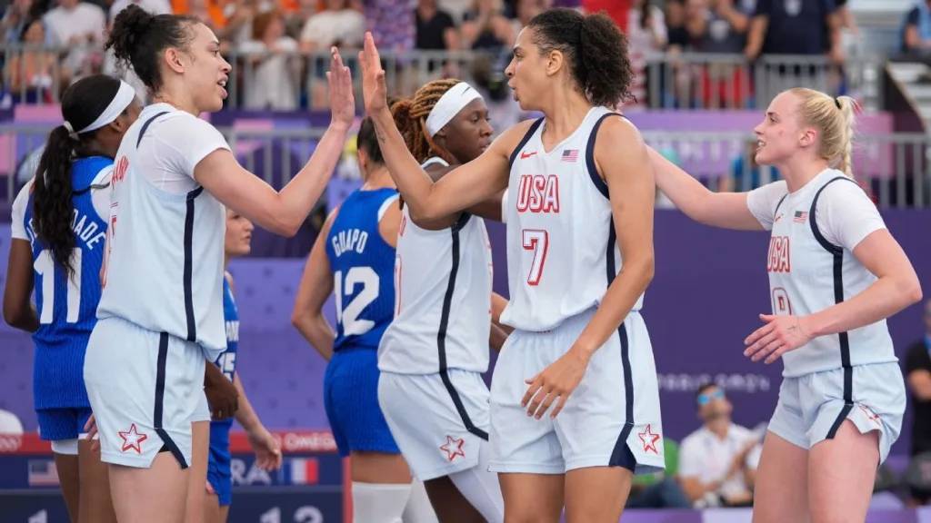 U.S. women’s 3×3 basketball beats France, puts host on brink