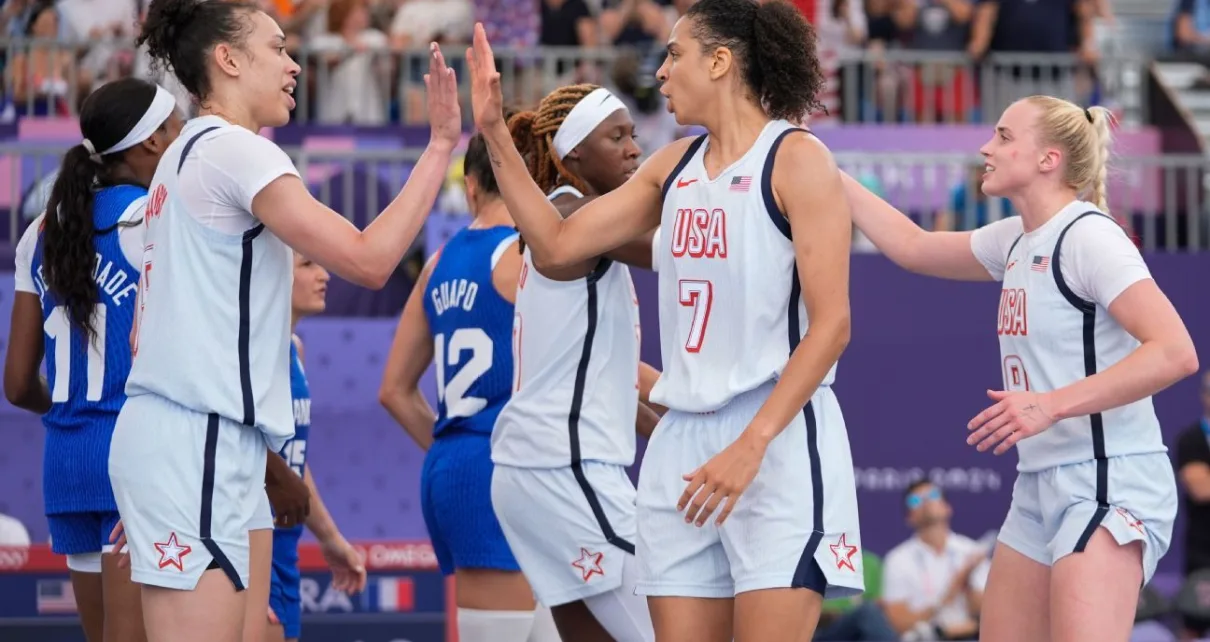 U.S. women’s 3×3 basketball beats France, puts host on brink