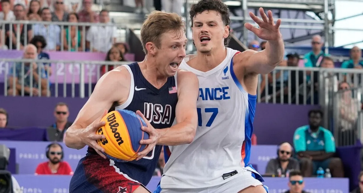 Canyon Barry carries U.S. men past France, China in 3×3 basketball