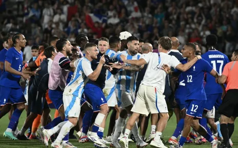 Olympics 2024: Otamendi fumes after Argentina, France brawl