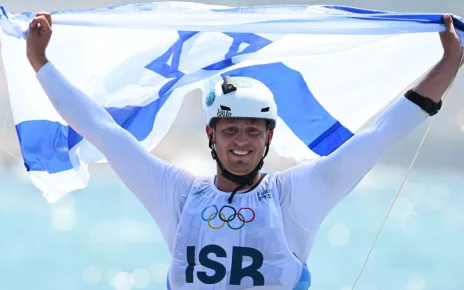 Israel earns Olympic gold, silver in men’s, women’s windsurfing