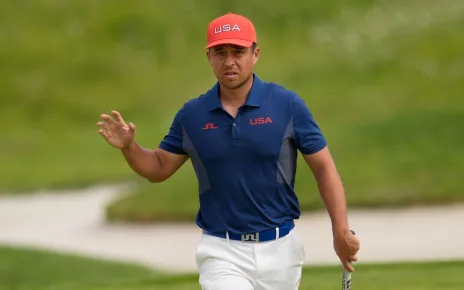 Xander Schauffele, Jon Rahm share lead in Olympic men’s golf