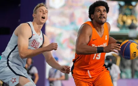 U.S. men ousted from 3×3 Olympic tourney, finish pool play 2-5