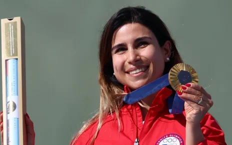 Chile wins skeet shooting for first Olympic gold in 20 years