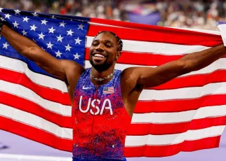 2024 Olympics: Sports world reacts to Noah Lyles winning 100m