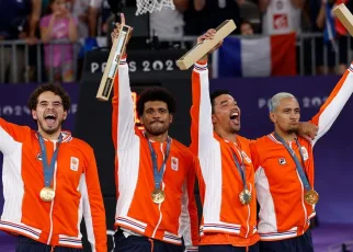 Netherlands defeats France in OT for men’s 3×3 gold at Olympics