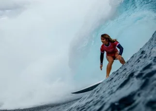 U.S. surfer Caroline Marks wins women’s gold at Olympics