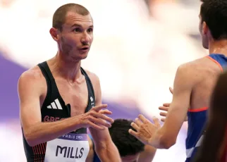 Olympics 2024: Team GB’s George Mills in 5000m final after fall