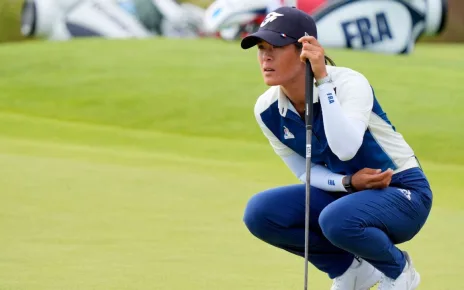 French golfer Celine Boutier leads Olympic women’s golf by 3