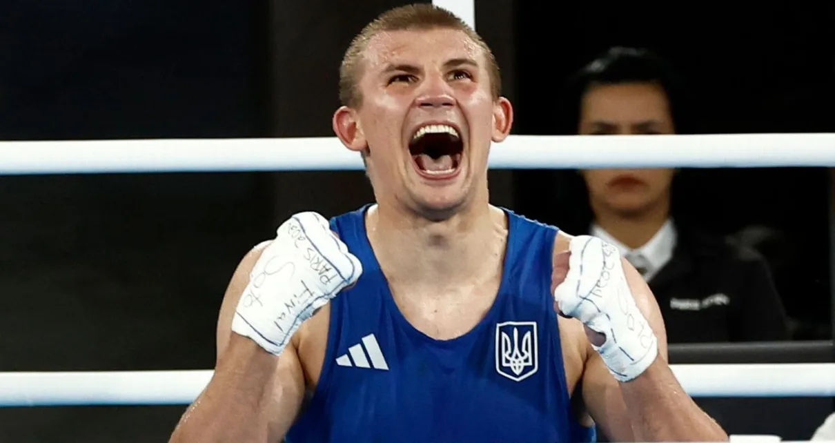 Ukraine’s Oleksandr Khyzhniak wins boxing gold at Paris Olympics