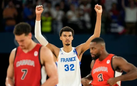 France ousts Canada to reach men’s Olympic basketball semis