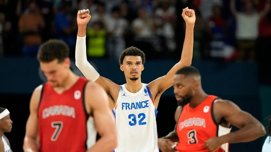 France ousts Canada to reach men’s Olympic basketball semis