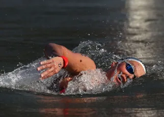 Netherlands’ Sharon van Rouwendaal wins open water gold in Seine