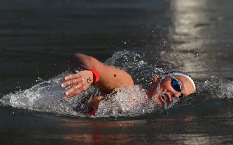 Netherlands’ Sharon van Rouwendaal wins open water gold in Seine