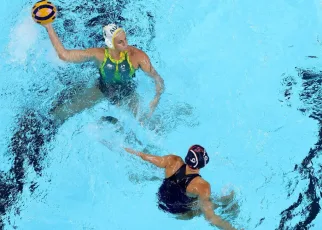 Aussies end U.S. chance to defend water polo title