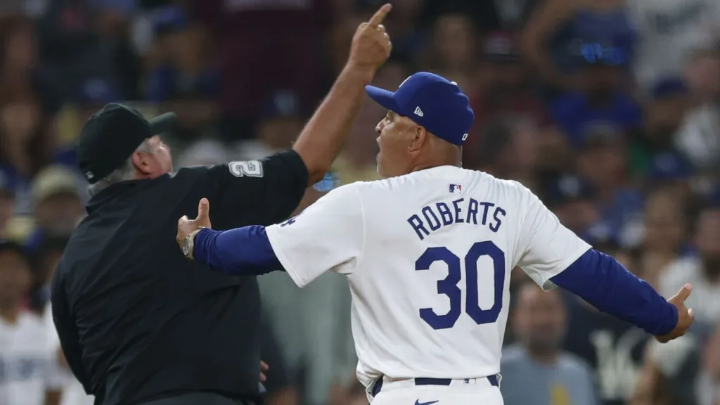 Dave Roberts says ump’s ‘egregious’ call cost Dodgers in loss