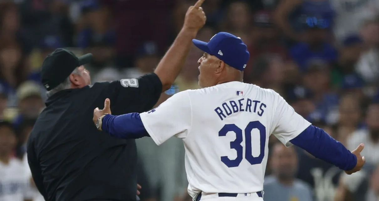 Dave Roberts says ump’s ‘egregious’ call cost Dodgers in loss