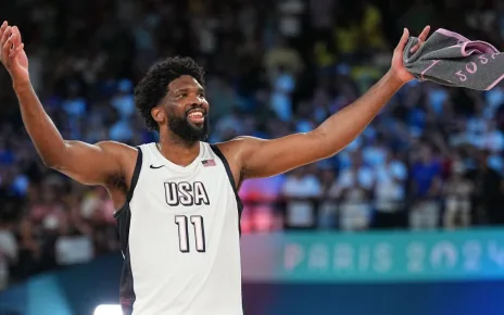 Vilified by French, Joel Embiid expects fun Olympic hoops final