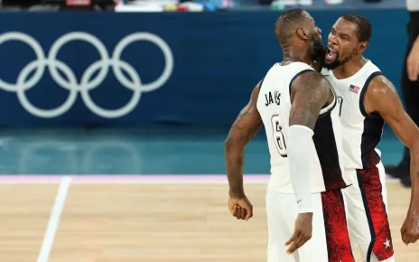 U.S. heavily favored vs. France for Olympic men’s hoops gold