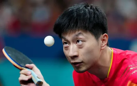 Table tennis player Ma Long sets Chinese record with 6th gold