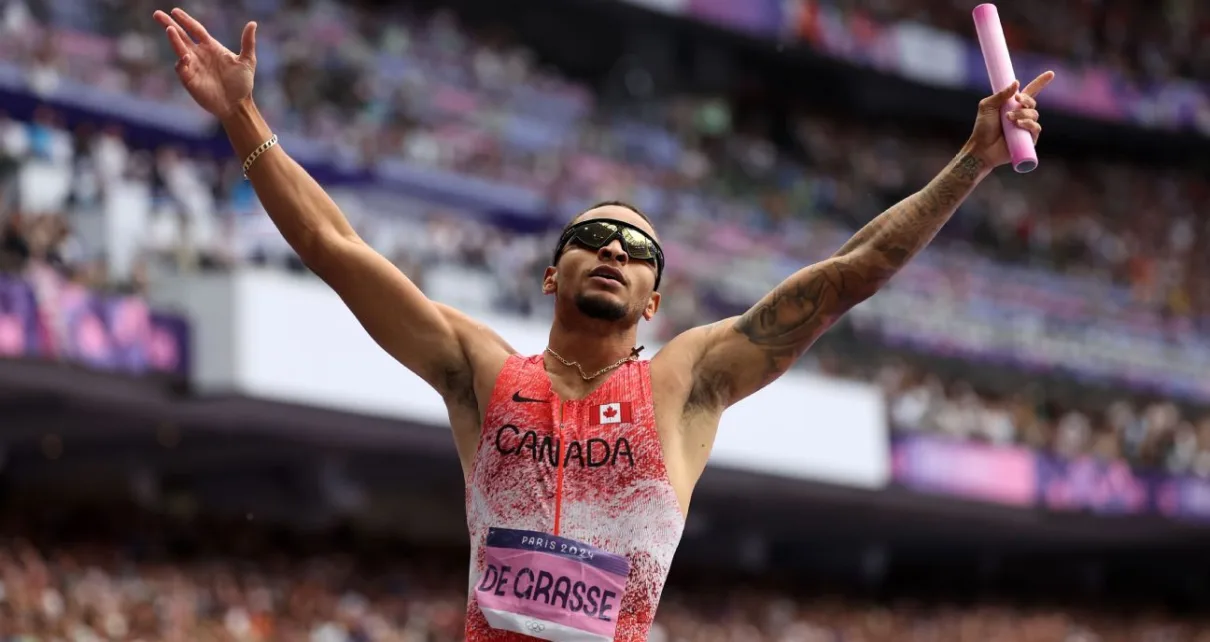 Canada wins men’s 4×100 relay at Paris Games; U.S. DQ’d