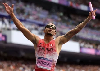 Canada wins men’s 4×100 relay at Paris Games; U.S. DQ’d