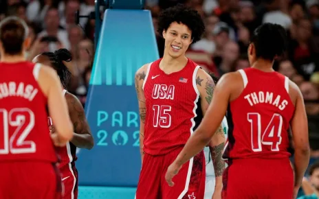 Brittney Griner cherishes 3rd gold in aftermath of Russia arrest