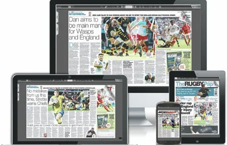 Follow The Rugby Paper online…