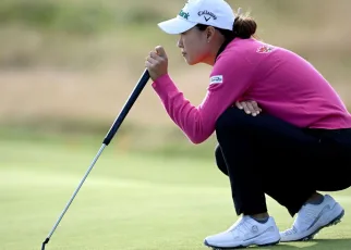 Minjee Lee leads Women’s Scottish Open with play suspended