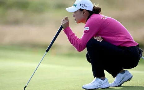 Minjee Lee leads Women’s Scottish Open with play suspended