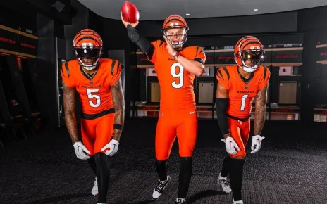 Bengals unveil all-orange look as part of new tradition