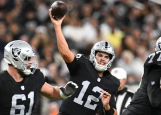 Raiders’ starting QB still in air as Pierce says he’ll ‘sleep on it’