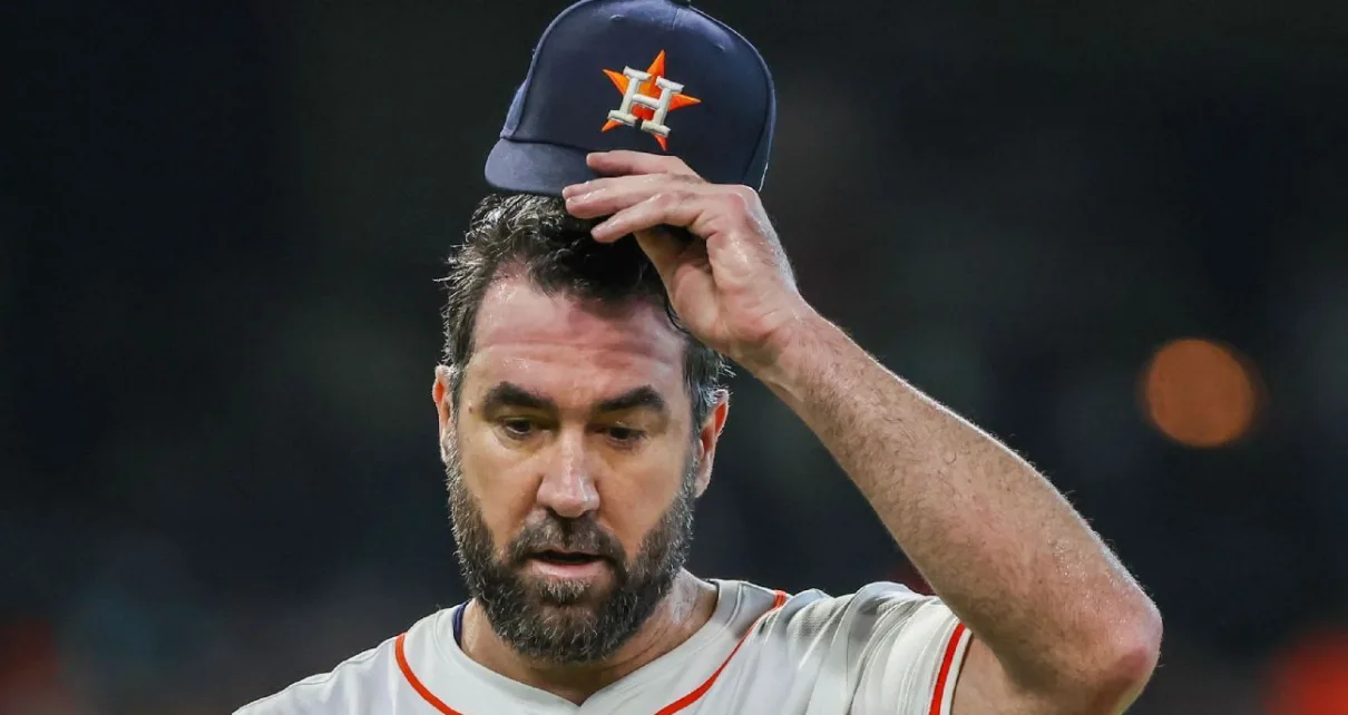 Astros’ Verlander lasts 5 innings in first start since June